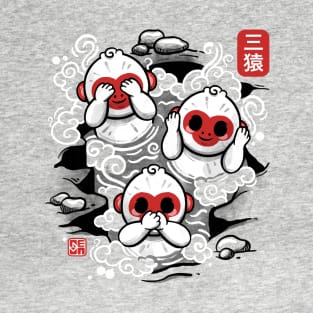 Three wise monkeys T-Shirt